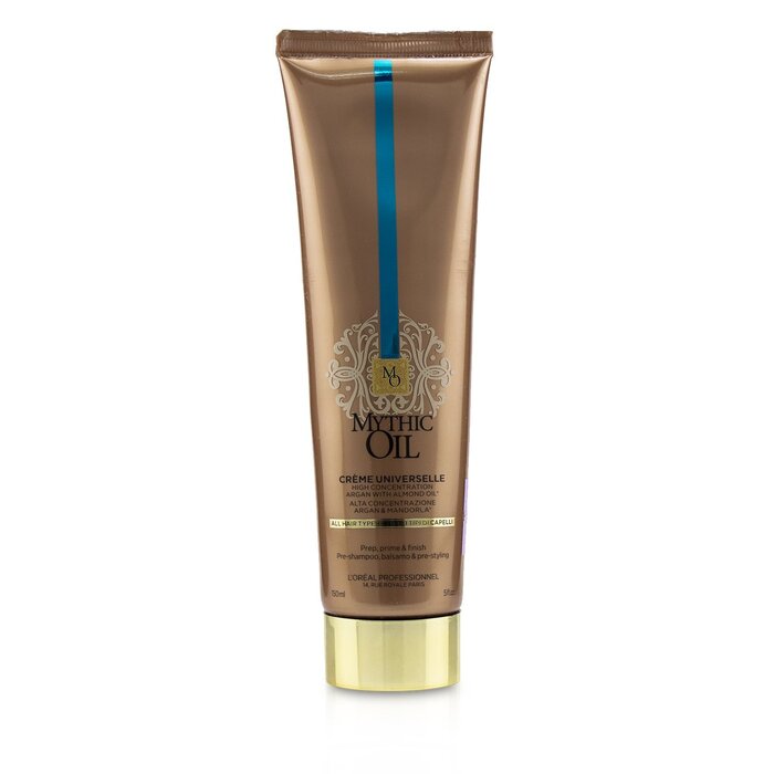 L'Oreal Professionnel Mythic Oil Créme Universelle High Concentration Argan with Almond Oil (All Hair Types) 150ml/5ozProduct Thumbnail