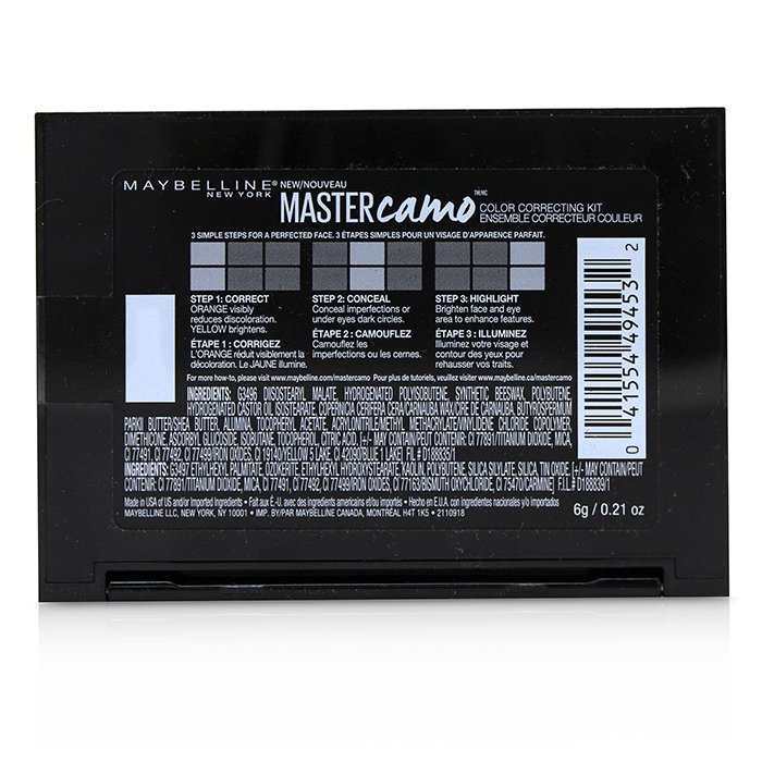 Maybelline Master Camo Color Correcting Kit 6g/0.21ozProduct Thumbnail