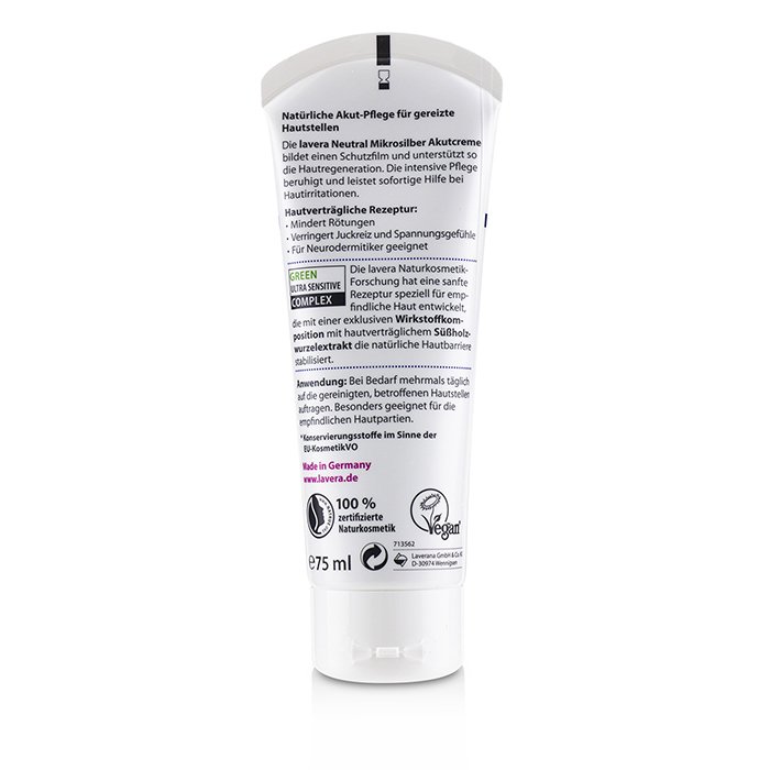 Lavera Neutral SOS Crema con Micro Plata 75ml/2.5ozProduct Thumbnail
