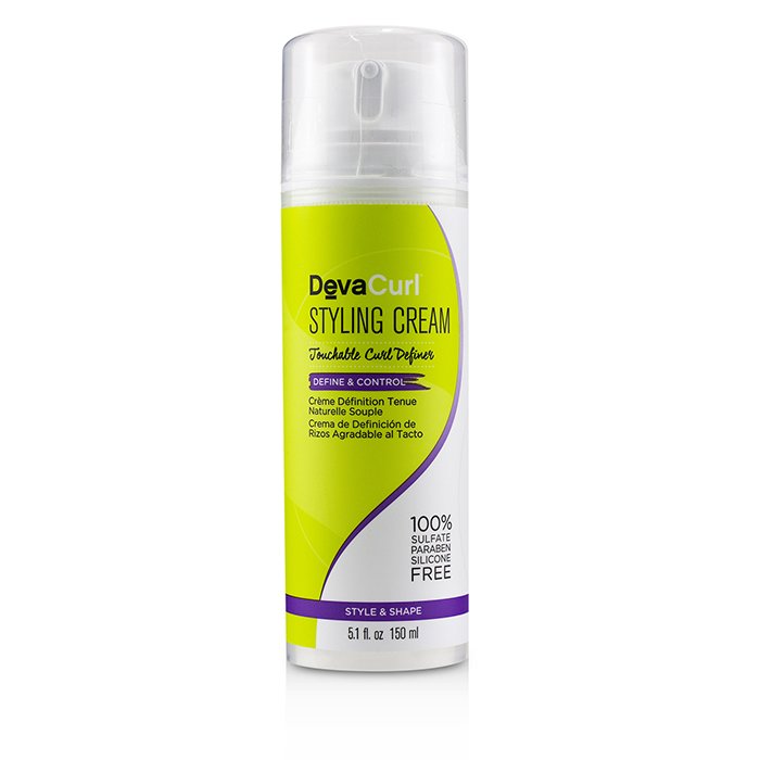 DevaCurl Styling Cream - Touchable Curl Definer (Cap Slightly Damaged) 150ml/5.1ozProduct Thumbnail