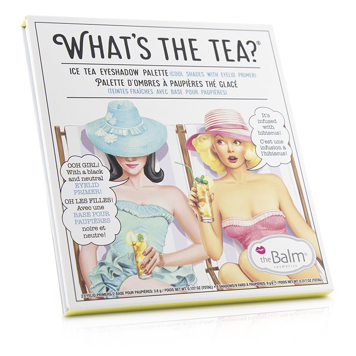 TheBalm What's The Tea? Ice Tea Eyeshadow Palette (Cool Shades With Eyelid Primer) Picture ColorProduct Thumbnail