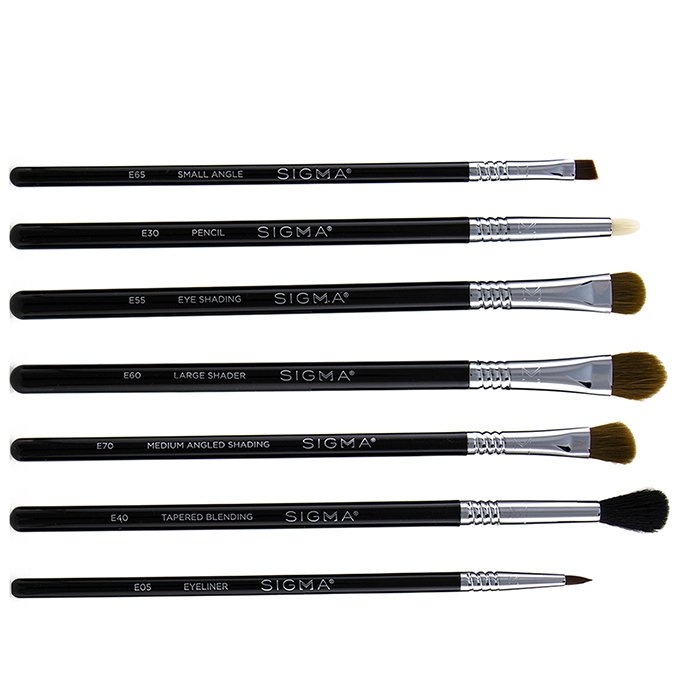 Sigma Beauty Basic Eyes Brush Set 7pcsProduct Thumbnail