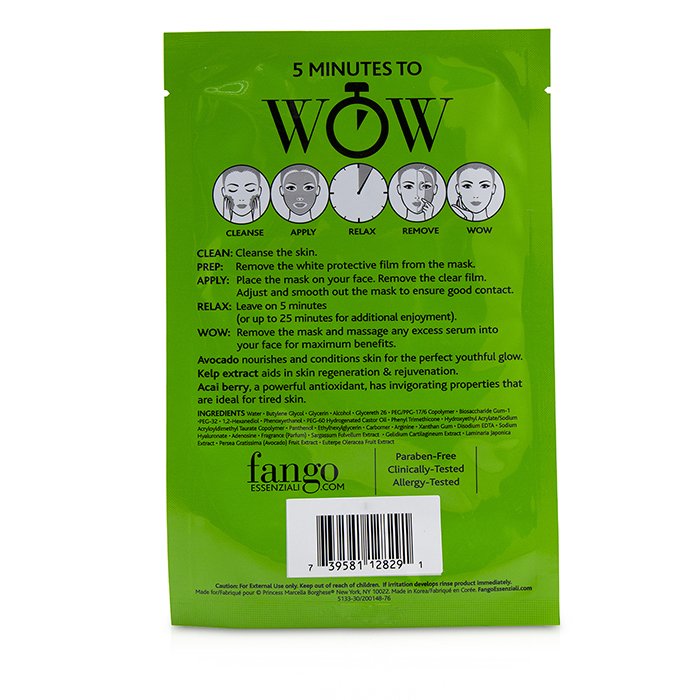Borghese Fango Essenziali Moisturize Treatment Sheet Masks 4x25ml/0.83ozProduct Thumbnail