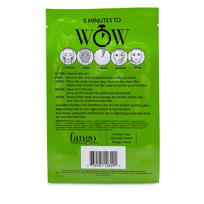 Borghese Fango Essenziali Moisturize Treatment Sheet Masks 4x25ml/0.83ozProduct Thumbnail