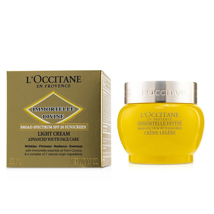 L'Occitane Immortelle Divine Light Cream SPF 20 50ml/1.7ozProduct Thumbnail