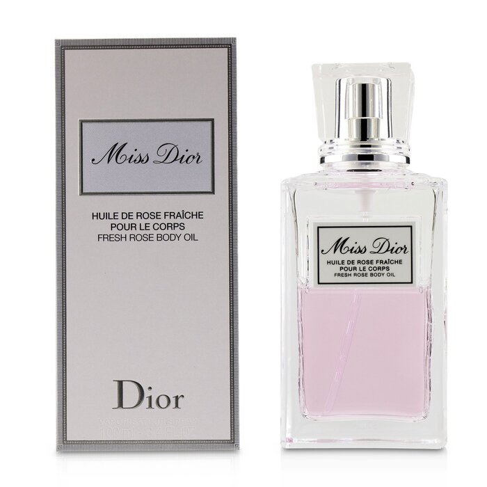 miss dior huile de rose fraiche