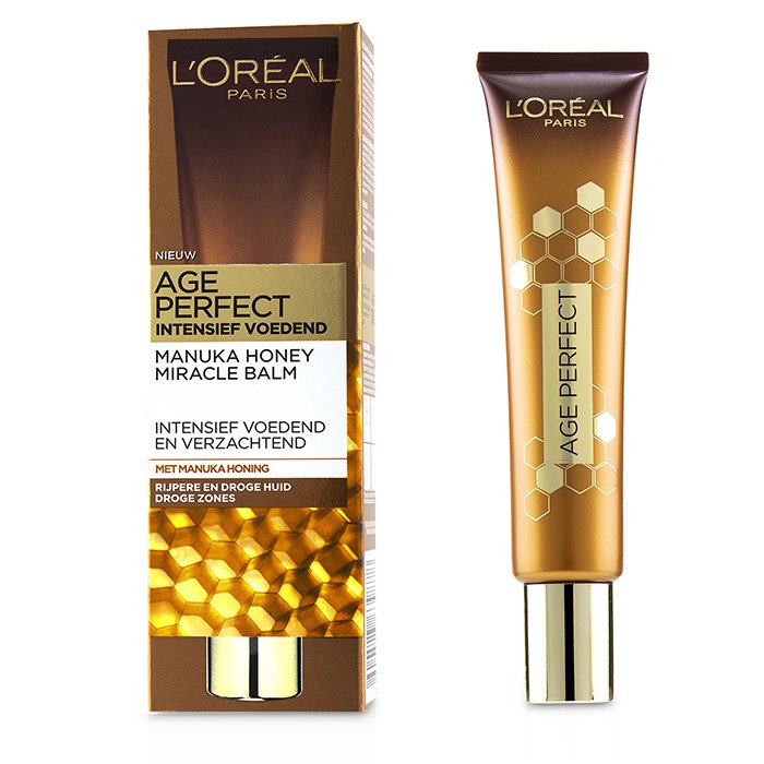L'Oreal Age Perfect Intensive Nourishing Manuka Honney Miracle Balm (For Mature & Dry Skin) 40ml/1.4ozProduct Thumbnail