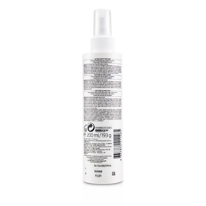 La Roche Posay Anthelios Ultra-Light Spray SPF 30 - For Sensitive Skin (Water Resistant) 200ml/6.7ozProduct Thumbnail