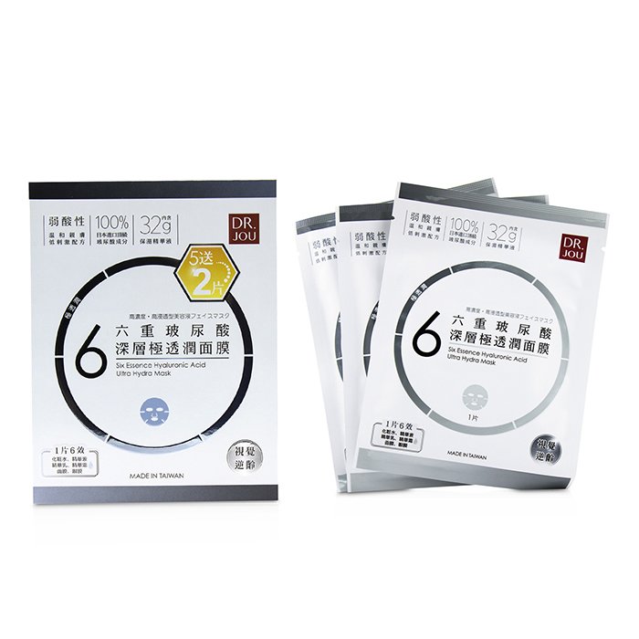 DR. JOU (By Dr. Morita) Six Essence Hyaluronic Acid Ultra Hydra Mask 7pcsProduct Thumbnail
