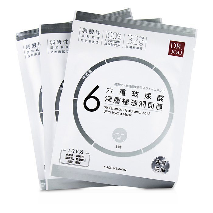 DR. JOU (By Dr. Morita) Six Essence Hyaluronic Acid Ultra Hydra Mask 7pcsProduct Thumbnail
