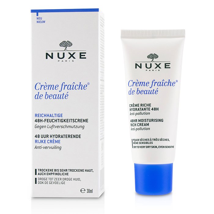 Nuxe Creme Fraiche De Beaute 48HR Moisturising Rich Cream - For Dry To Very Skin, Even Sensitive 30ml/1ozProduct Thumbnail