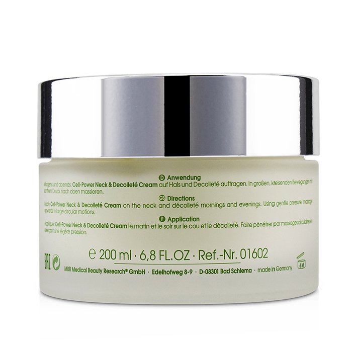 MBR Medical Beauty Research BioChange Anti-Ageing Body Care Cell-Power Neck & Decollete Cream 200ml/6.8ozProduct Thumbnail
