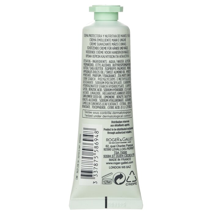 Roger & Gallet Green Tea (The Vert) Hand & Nail Cream 30ml/1ozProduct Thumbnail