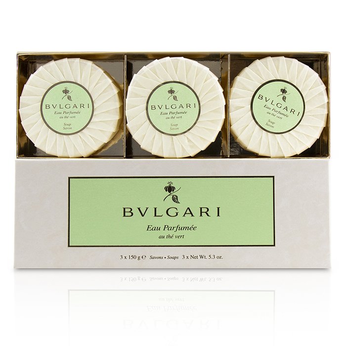 Bvlgari Eau Parfumee Au The Vert Soap 3x150g/5.3ozProduct Thumbnail