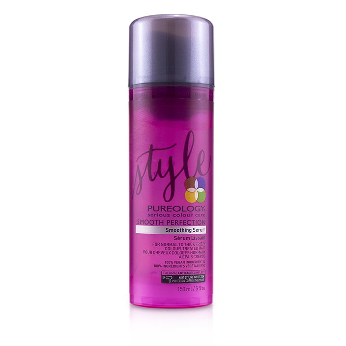 Pureology Smooth Perfection Smoothing Serum (For Normal to Thick Frizzy Colour-Treated Hair) 150ml/5ozProduct Thumbnail