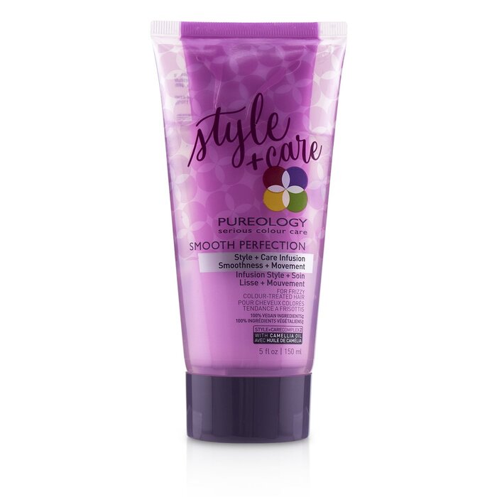 Pureology Smooth Perfection Style + Care Infusion Smoothness + Movement (For Frizzy Colour-Treated Hair) 150ml/5ozProduct Thumbnail