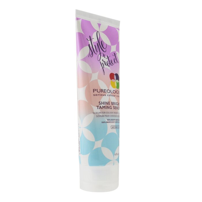 Pureology Style + Protect Shine Bright Taming Serum (For Colour-Treated Hair) 118ml/4ozProduct Thumbnail