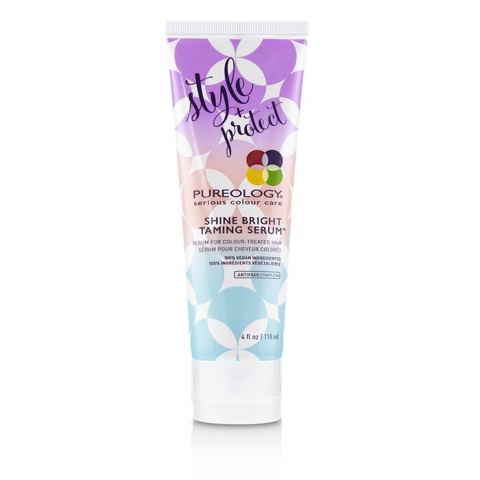 Pureology Style + Protect Shine Bright Taming Serum (For Colour-Treated Hair) 118ml/4ozProduct Thumbnail