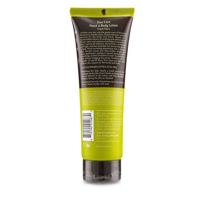Botanifique Duo Care Hand & Body Lotion - Fresh Flora 125ml/4.2ozProduct Thumbnail