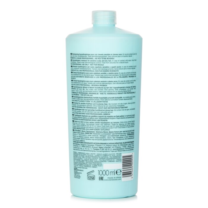 Kerastase 卡詩  舒緩滋養洗髮乳 (敏感頭皮, 乾性髮質) 1000ml/34ozProduct Thumbnail