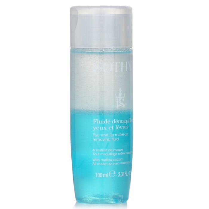 Sothys Eye And Lip Make Up Removing Fluid With Mallow Extract - For All Make Up Even Waterproof 100ml/3.38ozProduct Thumbnail