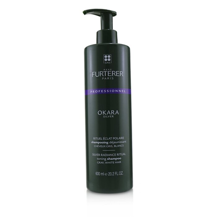 Rene Furterer Okara Silver Silver Radiance Ritual Toning Shampoo - Gray, White Hair (Salon Product)  600ml/20.2ozProduct Thumbnail
