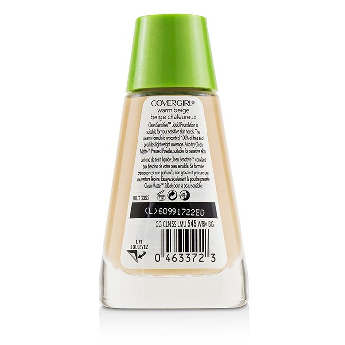  Covergirl Clean Sensitive Liquid Foundation 30ml/1ozProduct Thumbnail