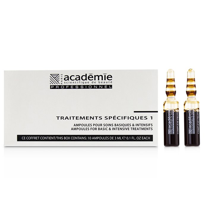 Academie Specific Treatments 1 Ampoules Wild Fruit Complex (Brun) - Salongprodukt 10x3ml/0.1ozProduct Thumbnail