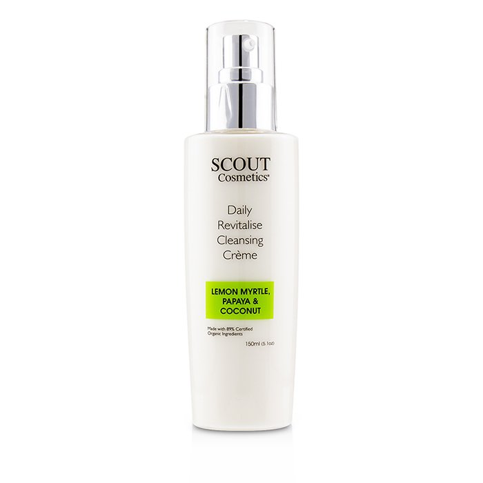 SCOUT Cosmetics Daily Revitalise Cleansing Creme with Lemon Myrtle, Papaya & Coconut 150ml/5.1ozProduct Thumbnail