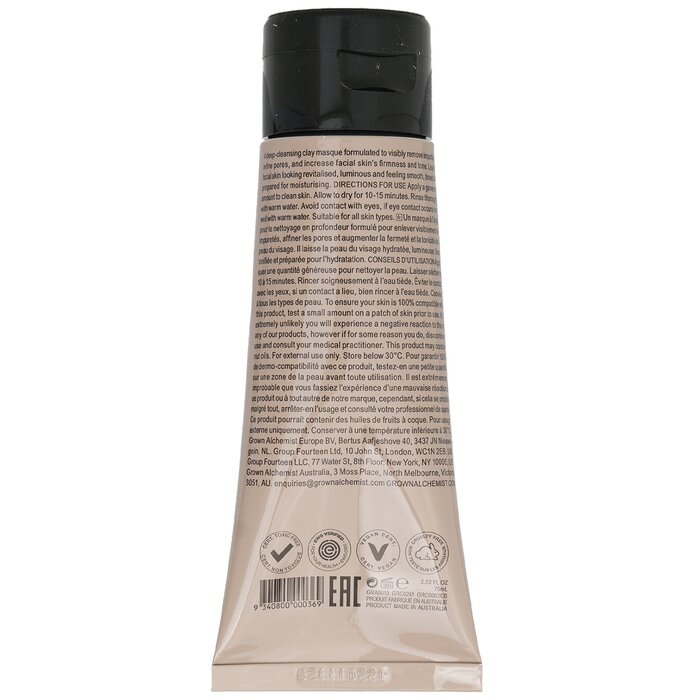 Grown Alchemist Deep Cleansing Facial Masque - Wheatgerm, Ginkgo & Cranberry 75ml/2.53ozProduct Thumbnail
