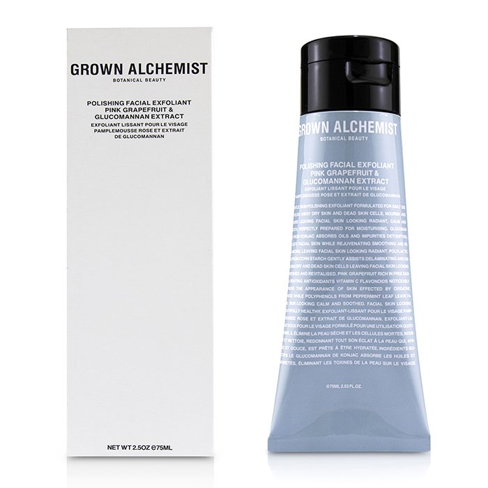 Grown Alchemist Polishing Facial Exfoliant - Pink Grapefruit & Glucomannan Extract 75ml/2.5ozProduct Thumbnail