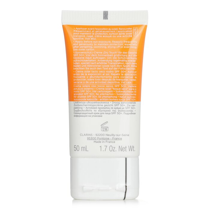 Clarins Dry Touch Sun Care Cream For Face SPF 50  50ml/1.7ozProduct Thumbnail