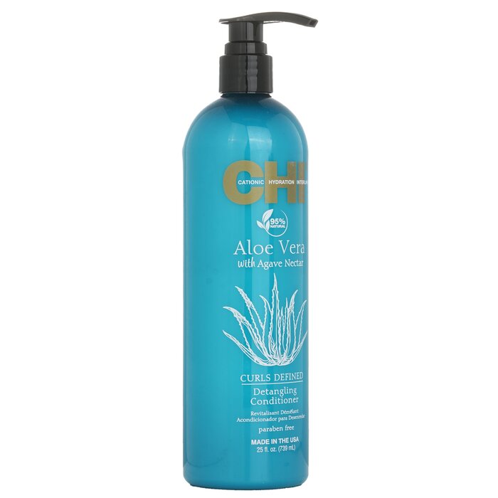 CHI Aloe Vera with Agave Nectar Curls Defined Detangling Conditioner 739ml/25ozProduct Thumbnail