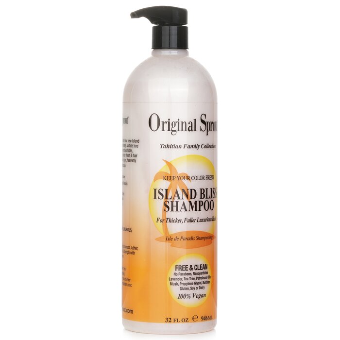 Original Sprout Tahitian Family Collection Island Bliss Shampoo (For Thicker, Fuller Luxurious Hair) 975ml/33ozProduct Thumbnail