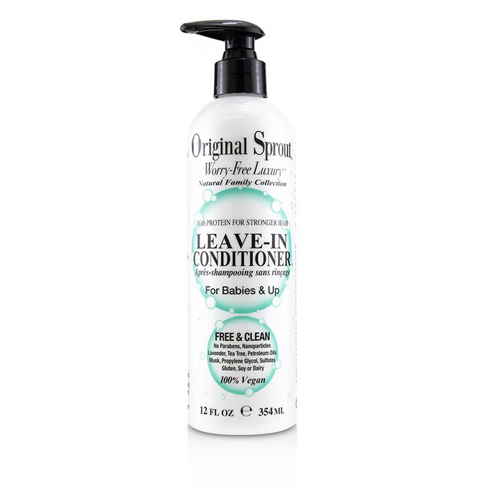 Original Sprout Natural Family Collection Leave-In Conditioner (For Babies & Up - Stronger Hair) 354ml/12ozProduct Thumbnail