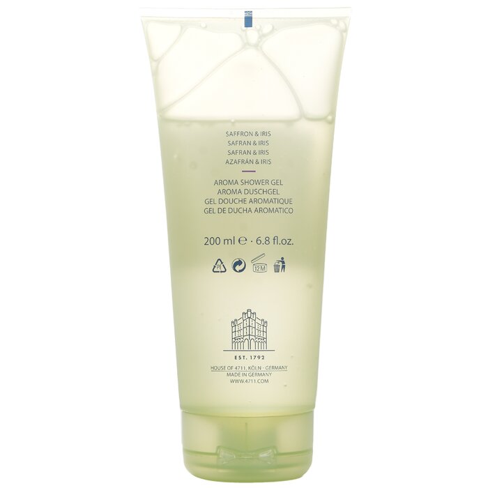 4711 Acqua Colonia Saffron & Iris Aroma Shower Gel 200ml/6.8ozProduct Thumbnail