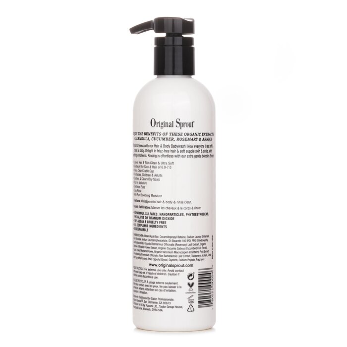 Original Sprout Natural Family Collection Hair & Body Baby Wash With Pure Soothing Moisture (For Babies & Up) 354ml/12ozProduct Thumbnail