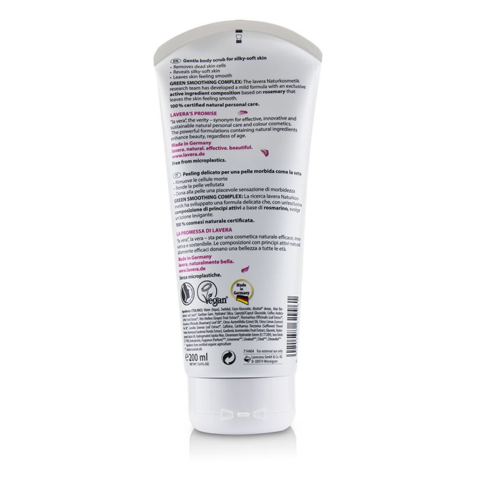 Lavera Body Scrub - Smooth Skin (Organic Grape & Organic Green Coffee Bean) 200ml/6.6ozProduct Thumbnail