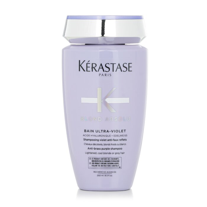 Kerastase Blond Absolu Bain Ultra-Violet Anti-Brass Purple Shampoo (Lightened, Cool Blonde or Grey Hair)  250ml/8.5ozProduct Thumbnail
