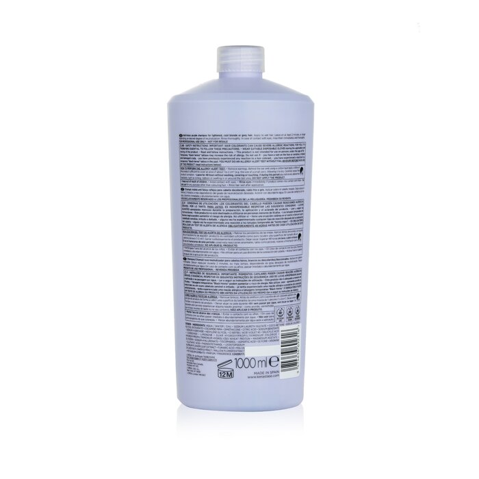 Kerastase Blond Absolu Bain Ultra-Violet Anti-Brass Purple Shampoo (Lightened, Cool Blonde or Grey Hair) 1000ml/34ozProduct Thumbnail