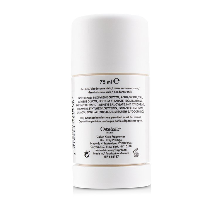 Calvin Klein Obsessed Deodorant Stick 75g/2.6ozProduct Thumbnail