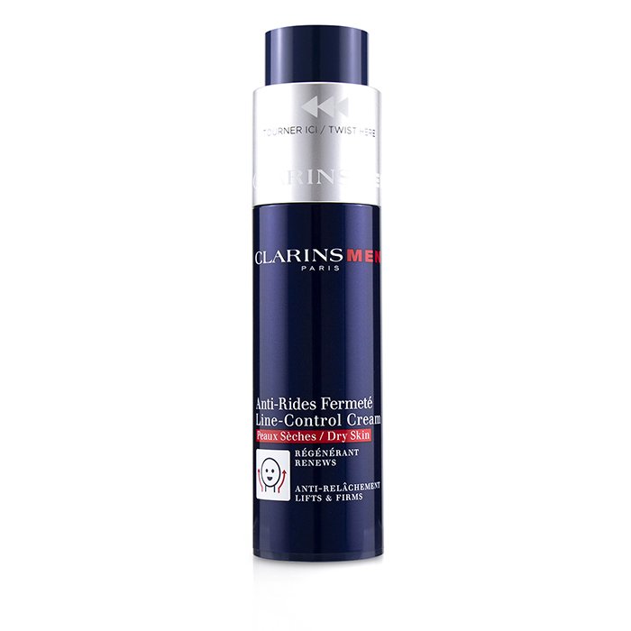 Clarins Men Line-Control Cream (Dry Skin) (Box Slightly Damaged) 50ml/1.7ozProduct Thumbnail