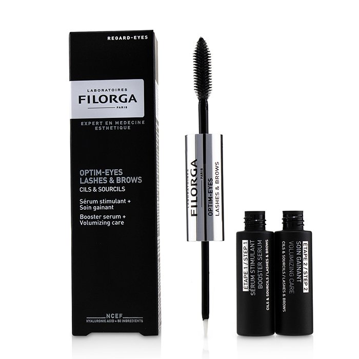 Filorga Optim-Eyes Lashes & Brows Booster Serum + Volumizing Care 2x6.5ml/0.2ozProduct Thumbnail