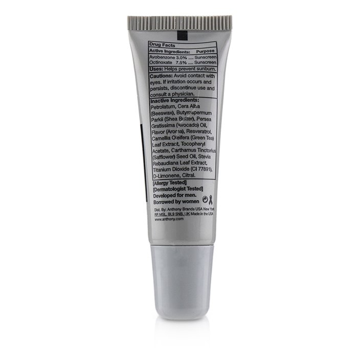 Anthony Logistics For Men Advanced Formula Lip Balm SPF 25 - Blood Orange (Exp. Date 04/2020) 7g/0.25ozProduct Thumbnail