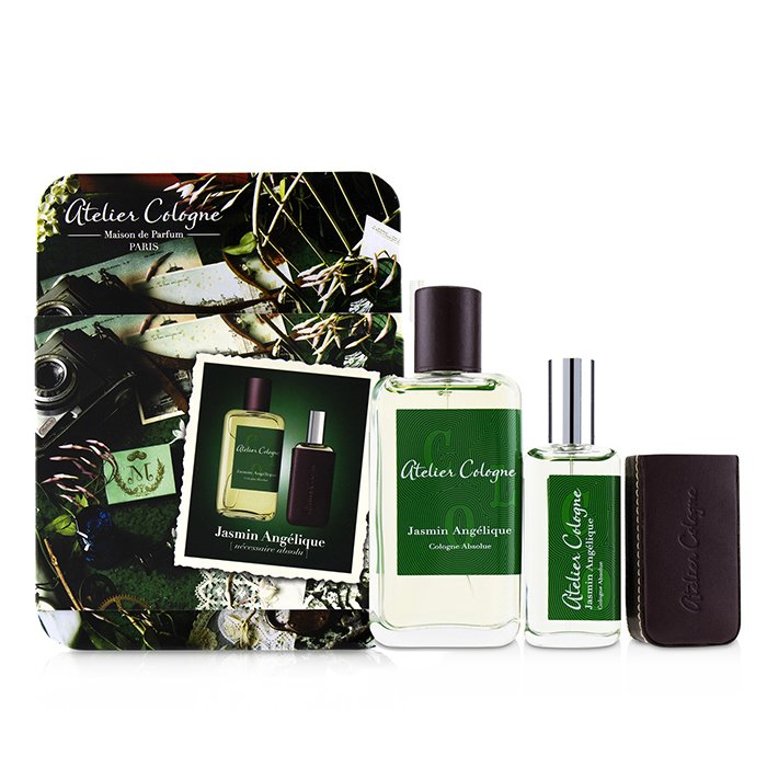 Atelier Cologne Jasmin Angelique Coffret: Cologne Absolue Spray 100ml/3.3oz + Cologne Absolue Refillable Spray 30ml/1oz + Leather Case 3pcsProduct Thumbnail