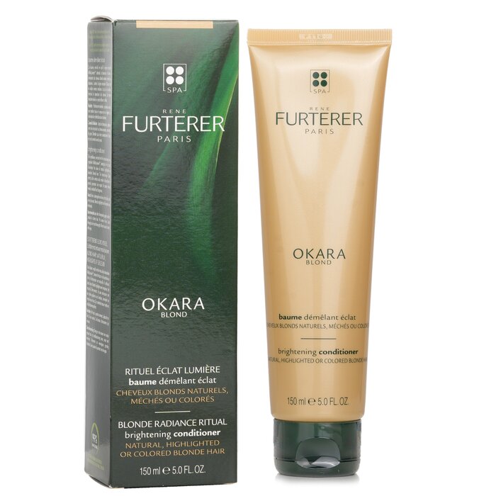 Rene Furterer Okara Blond Blonde Radiance Ritual Brightening Conditioner (Natural, Highlighted or Coloured Blonde Hair) 150ml/5ozProduct Thumbnail
