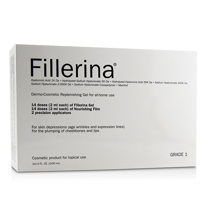 Fillerina Dermo-Cosmetic Replenishing Gel For At-Home Use - Grade 1 2x30ml+2pcsProduct Thumbnail