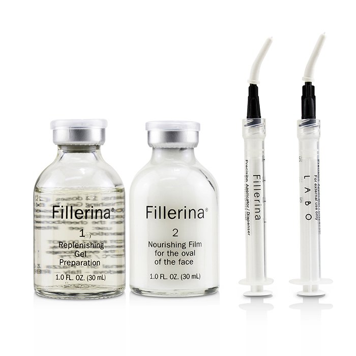 Fillerina Dermo-Cosmetic Replenishing Gel For At-Home Use - Grade 1 2x30ml+2pcsProduct Thumbnail