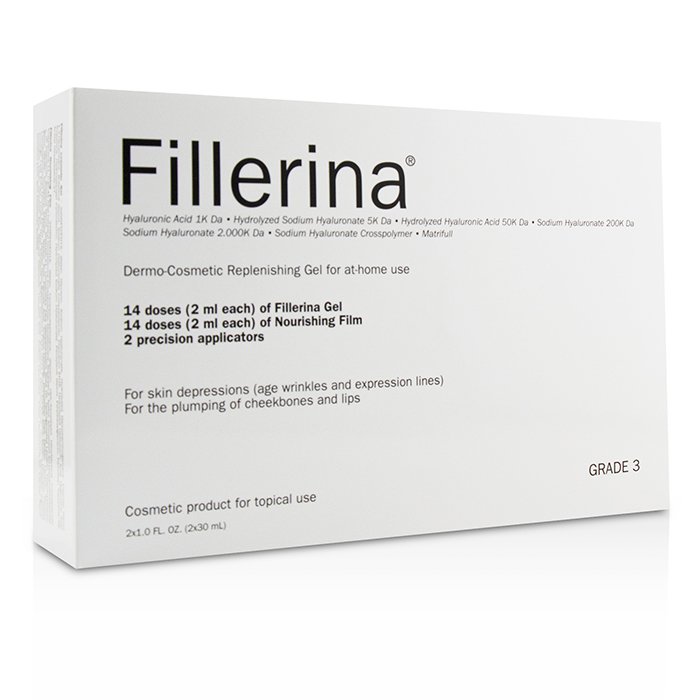 人気アイテムランキング Fillerina Dermo-Cosmetic Replenishing Gel For At-Home Use トライアルセット・サンプル