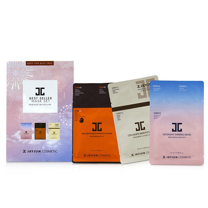 JayJun Best Seller Mask Set (2x Intensive Shining, 2x Real Water Brightening, 2x Collagen Skin) 6sheetsProduct Thumbnail